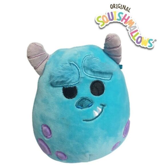 Squishmallows Sully Disney Pixar 6.5" Soft Plush KellyToy Toy Stuffed NWOT - Picture 1 of 7
